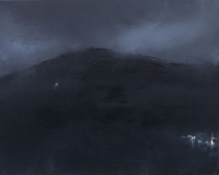 dark night over the