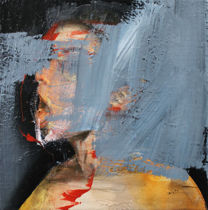 绘画 标题为“A perverse shame” 由Miloš Hronec, 原创艺术品, 油
