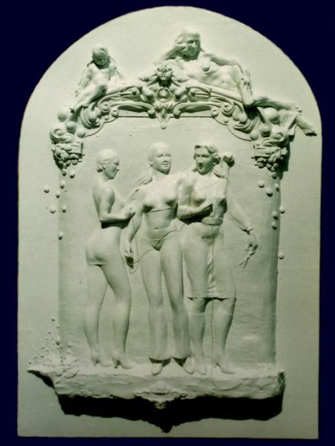 Sculpture titled "Las Parcas" by Hernando Sánchez, Original Artwork
