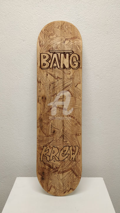 Estampas & grabados titulada "Bang Board" por Hstar, Obra de arte original, Grabado