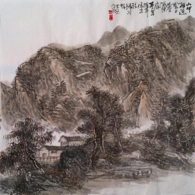 "无题" başlıklı Tablo 黄 石 tarafından, Orijinal sanat