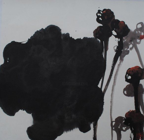 绘画 标题为“untitle” 由Hubozhong, 原创艺术品, 油