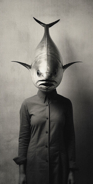 Digitale Kunst getiteld "tuna 05" door Hugo Zapata, Origineel Kunstwerk, Digitale fotografie