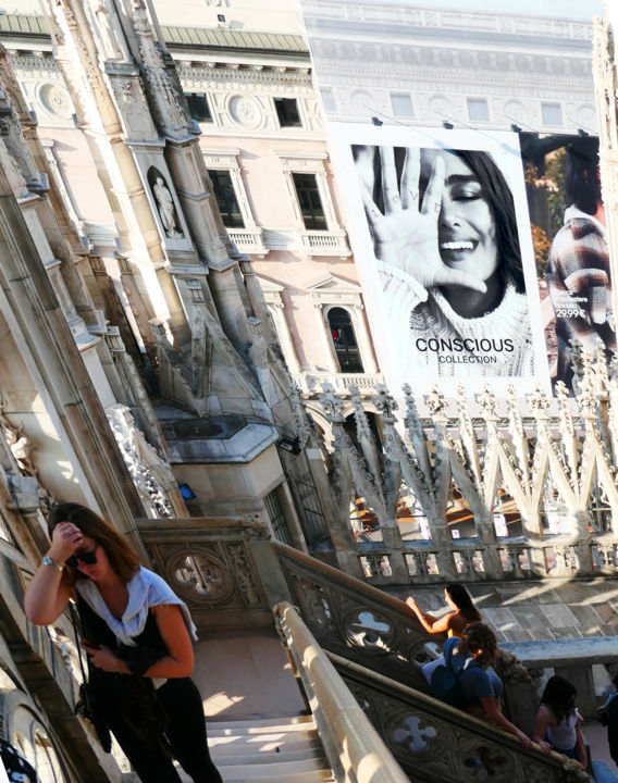 Fotografia zatytułowany „Duomo 2020” autorstwa Hugues Elbe, Oryginalna praca, Manipulowana fotografia