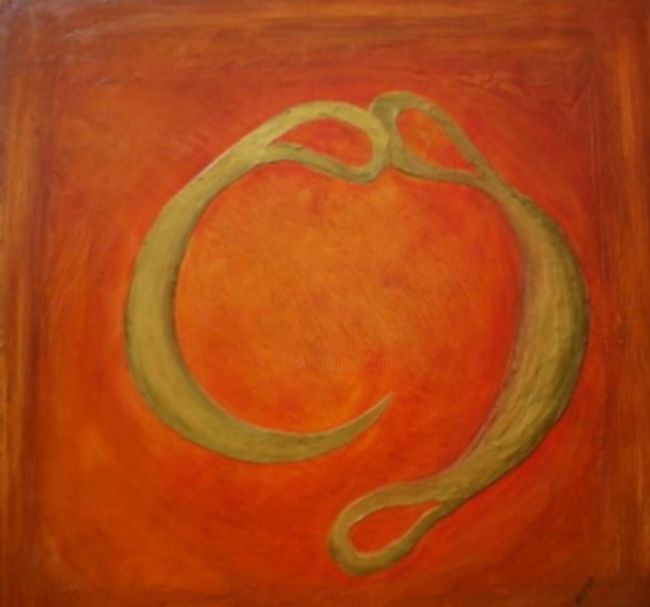 Peinture intitulée "UNION" par Hphuguette, Œuvre d'art originale, Huile