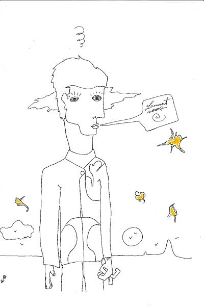 Dessin intitulée "dessin8" par Hurlante Nova, Œuvre d'art originale,