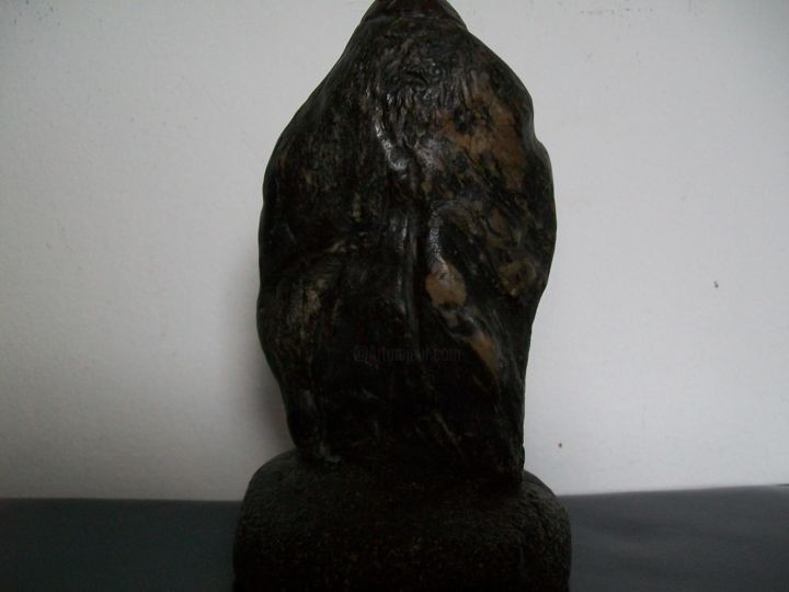 Sculpture titled "Wizard" by Neil Bernardis, Original Artwork, Stone