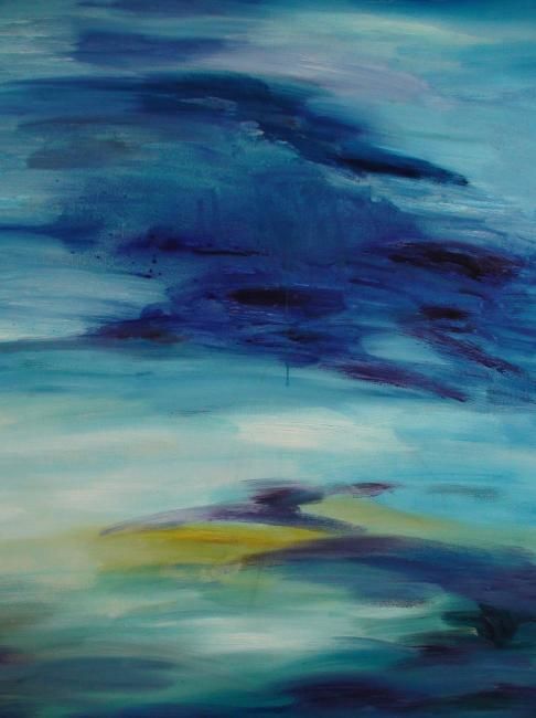 抽象画　『崢嶸 Erhabenheit』 抽象画 『崢嶸 Erhabenheit』 抽象, Painting by Huang Zhi Guo