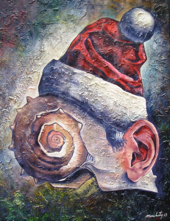 Painting titled "imprimir.jpg" by I Carbonel, Original Artwork, Oil