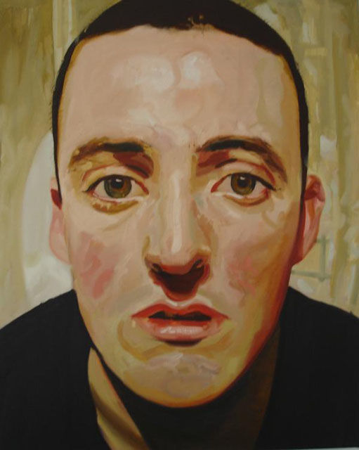 Painting titled "Study of a Man (Tho…" by Iain Bailey, Original Artwork