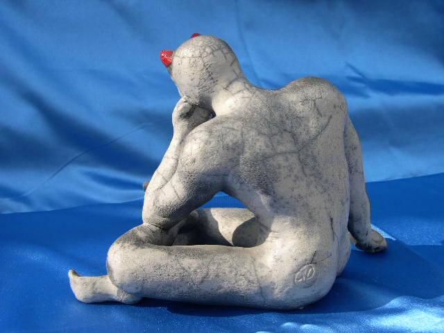 Sculptuur getiteld "Diablo" door Lionel Ibanez, Origineel Kunstwerk