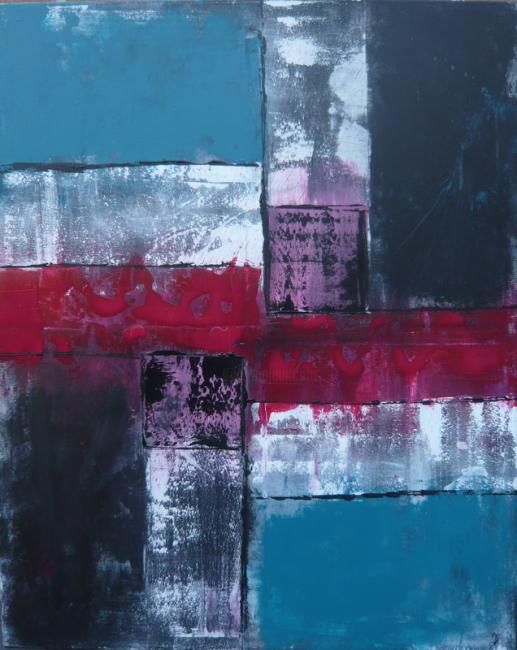 Peinture intitulée "..." par Ibadet, Œuvre d'art originale, Huile