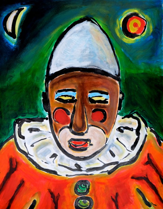 Peinture intitulée "62a-2017-50cm-65cm-…" par Thierry Ibert, Œuvre d'art originale,