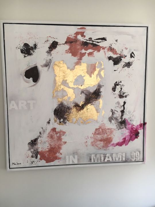 Painting titled "ART IN MIAMI 99" by Ibiza Studio, Original Artwork