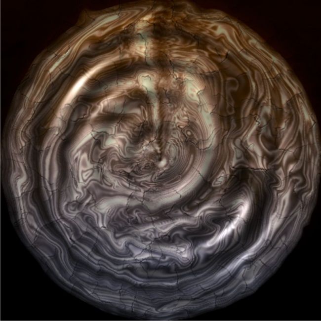 Цифровое искусство под названием "Silver and Gold" - Icecream, Подлинное произведение искусства