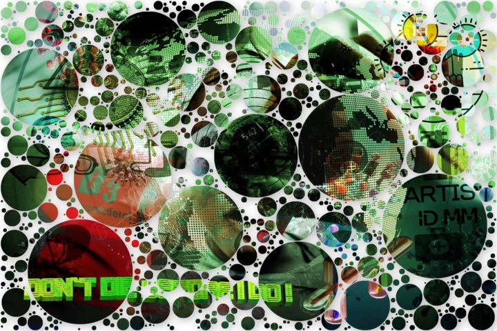 Digitale Künste mit dem Titel "The Promise Of Medi…" von Maik Mueller, Original-Kunstwerk, 2D Digital Work