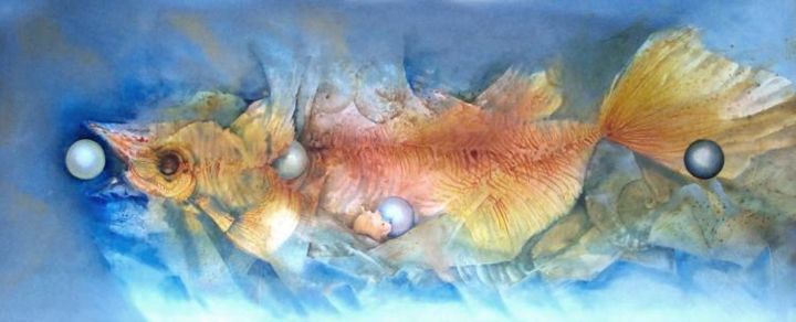 Painting titled "Ecology of the Skin…" by Antonio Ehrenzweig, Original Artwork