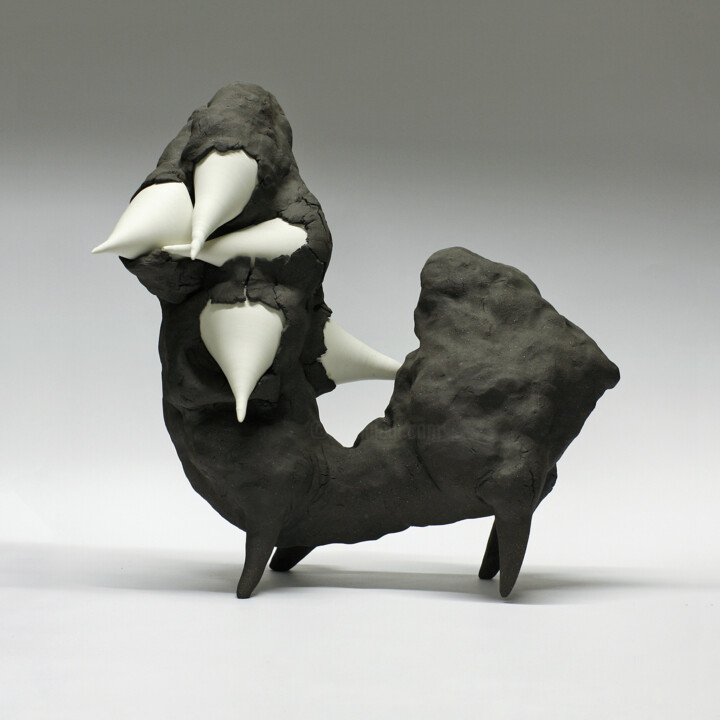 Rzeźba zatytułowany „Velue” autorstwa Ielizaveta Portnova, Oryginalna praca, Ceramika