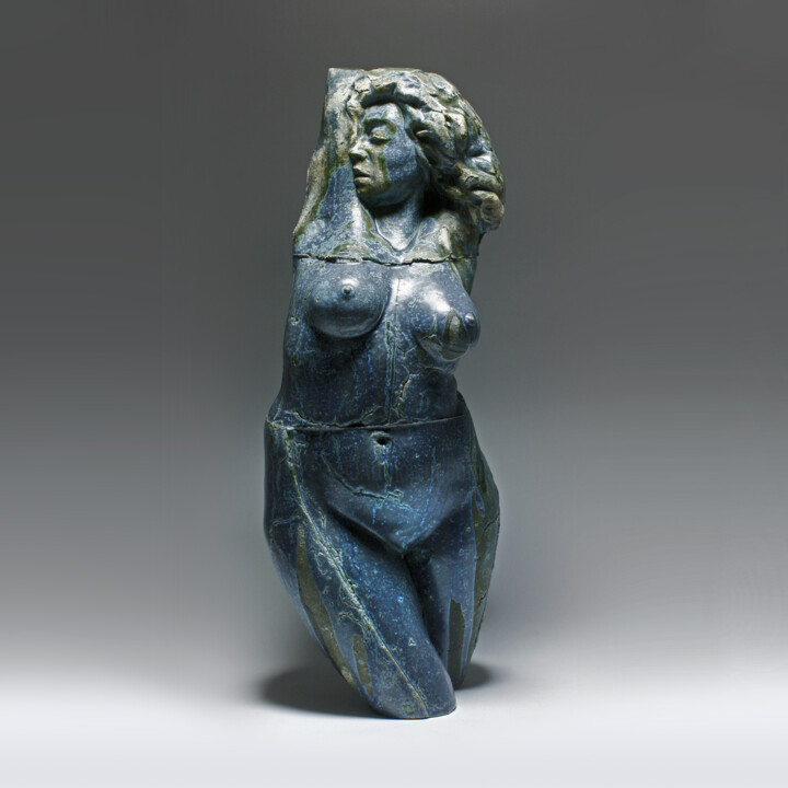 雕塑 标题为“Rivière” 由Ielizaveta Portnova, 原创艺术品, 陶瓷