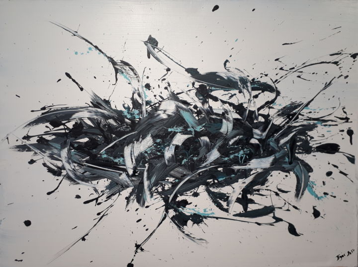 Peinture intitulée "METAMORPHOSE" par Igor Billy, Œuvre d'art originale, Acrylique