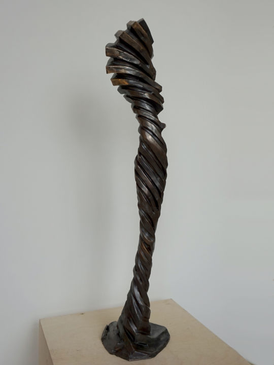 Sculpture intitulée "Cyclical Nature of…" par Igor Grechanyk, Œuvre d'art originale, Bronze