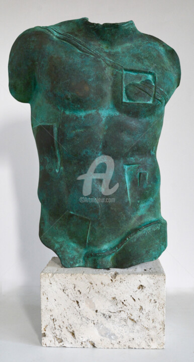 Sculpture titled "PERSEUS - Sculpture…" by Igor Mitoraj, Original Artwork, Bronze
