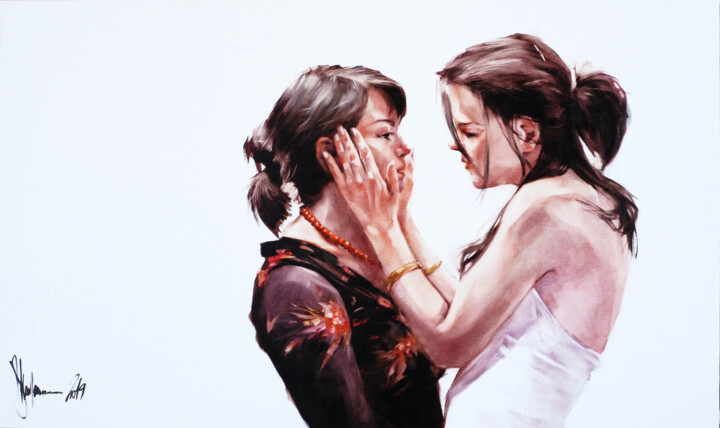 Peinture intitulée "Another love" par Igor Shulman, Œuvre d'art originale, Huile