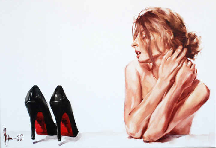 Malarstwo zatytułowany „Lust.” autorstwa Igor Shulman, Oryginalna praca, Olej