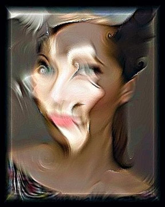 Digitale Künste mit dem Titel "... tout sera toujo…" von Art Of Big Boy, Original-Kunstwerk, Digitale Malerei