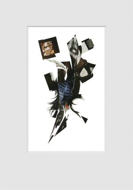 Цифровое искусство под названием "Гламур 3" - Сирена, Подлинное произведение искусства, Коллажи