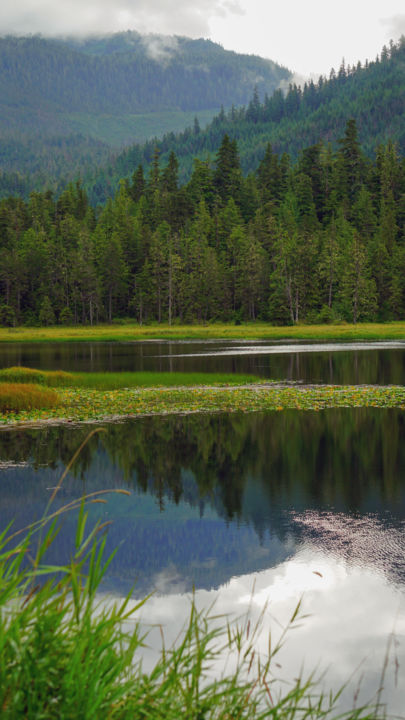 Photographie intitulée "Pats Lake" par Igzotic, Œuvre d'art originale, Photographie numérique