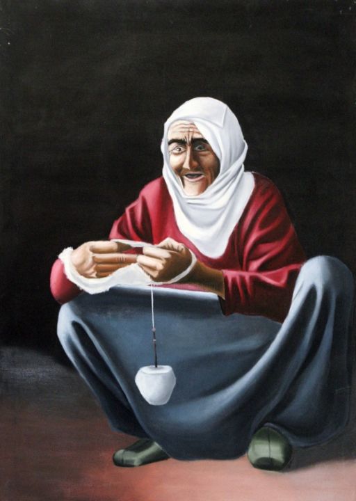 Peinture intitulée "7.jpg" par İBrahim Halil Demir, Œuvre d'art originale