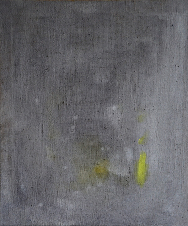 Картина под названием "Silver square" - Ihor Melnyk, Подлинное произведение искусства, Масло