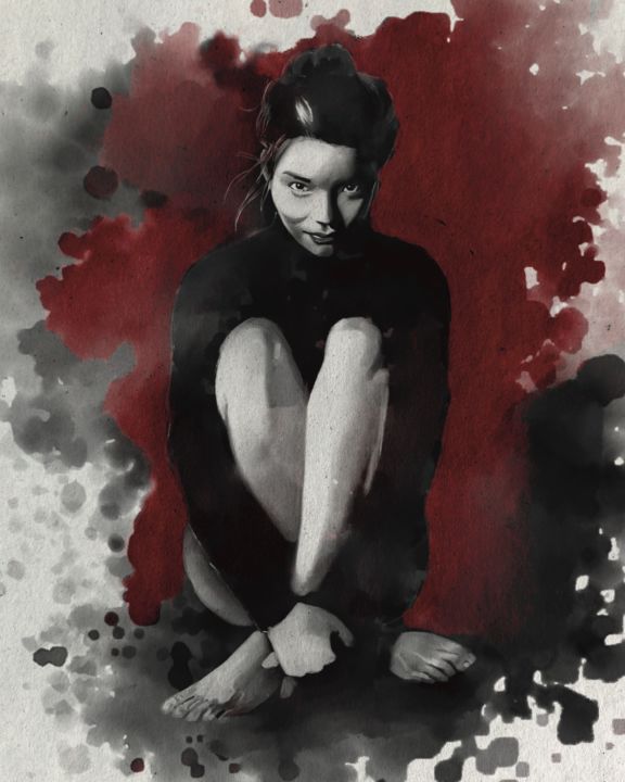 Digital Arts titled "2138" by Ika Agyo, Original Art, Digital Painting