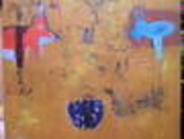 Malarstwo zatytułowany „sans titre” autorstwa Ilboudo, Oryginalna praca