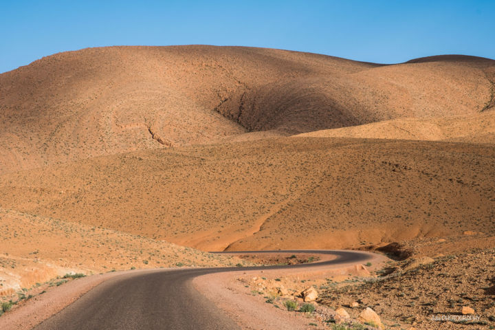 Fotografia intitulada "MOROCCO LANDSCAPE" por Julia, Obras de arte originais