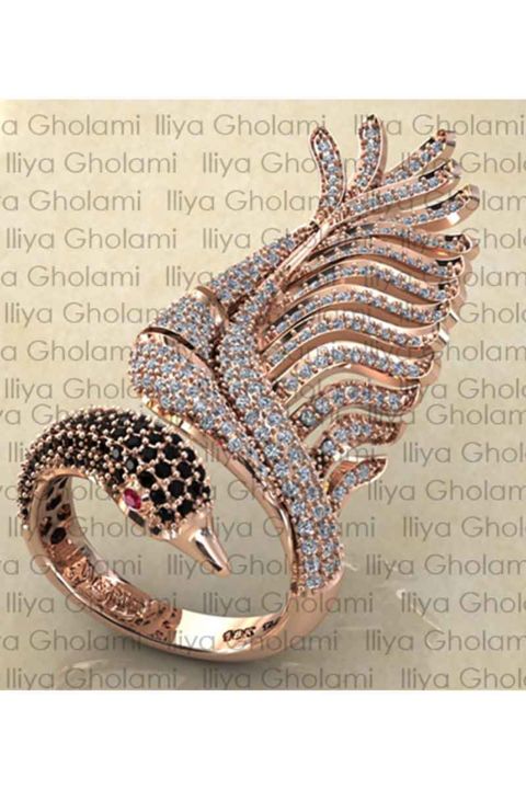 Скульптура под названием "swan.jpg" - Iliya Gholami (Jewellery Designer), Подлинное произведение искусства