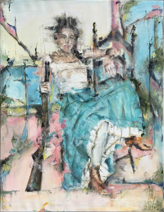 Картина под названием "Last wish" - Ilya Nimo, Подлинное произведение искусства, Масло