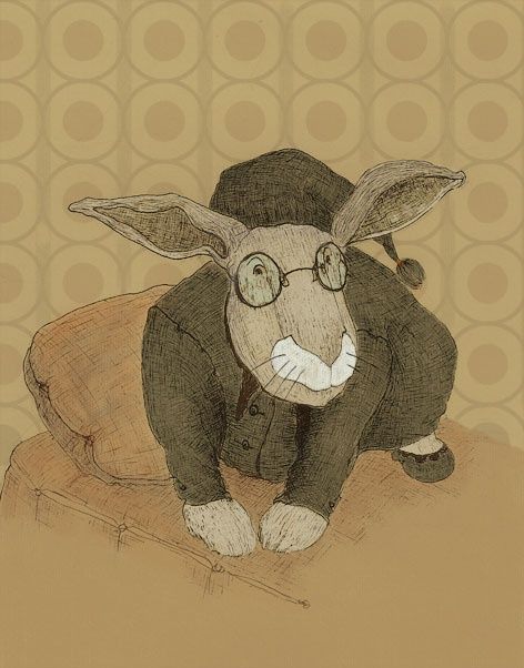 图画 标题为“"кролик"” 由Olga Zuravlova, 原创艺术品