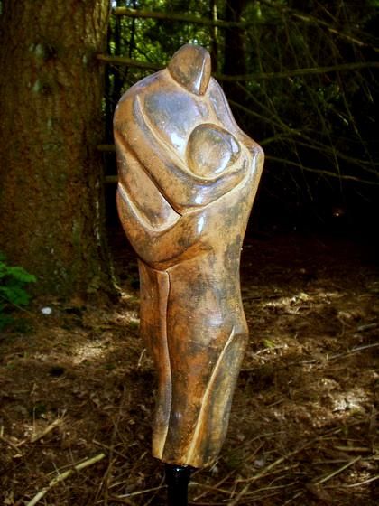 Sculpture titled "Soulmates" by Marianne Den Otter, Original Artwork