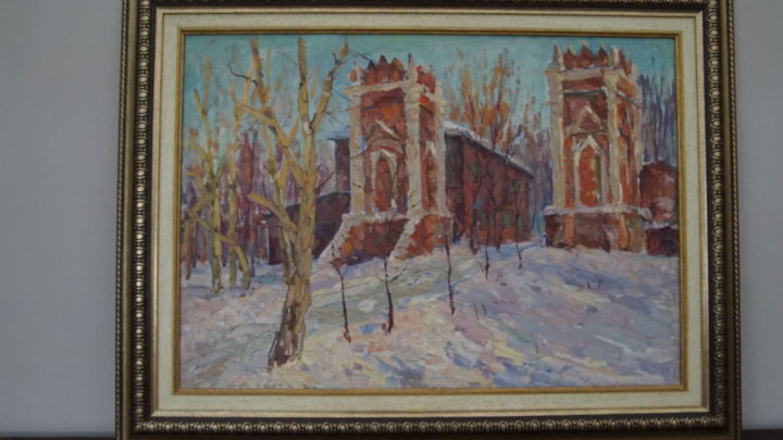 Painting titled "Д.А. Воронцов - Пар…" by Zhan Graf, Original Artwork, Oil