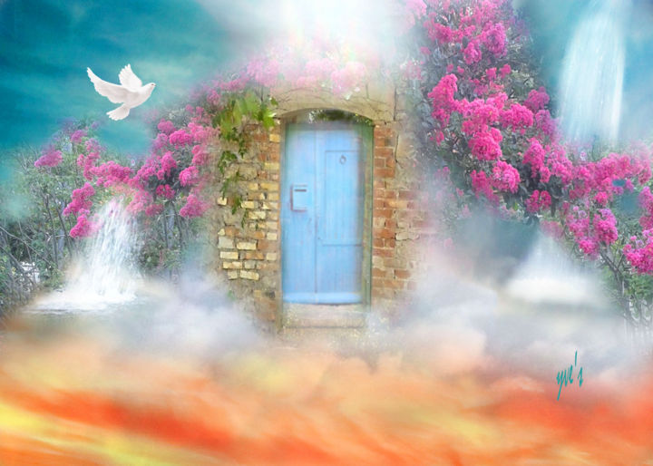 Digital Arts titled "Refuge" by Yve'S, Original Artwork, 2D Digital Work