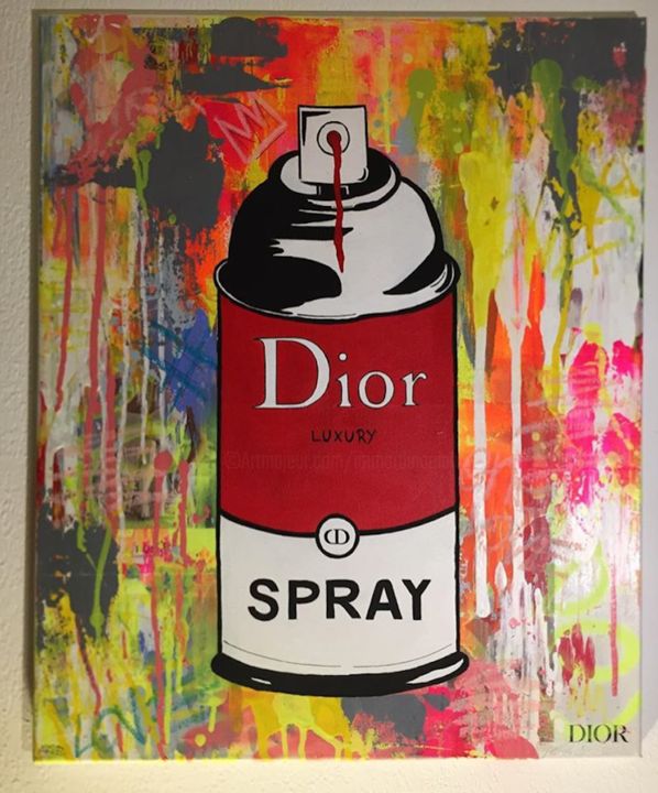 Painting titled "LUXURY SPRAY" by Arpe, Original Artwork