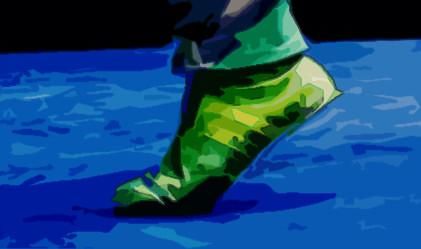 Arte digital titulada "bota" por Inaki Perez, Obra de arte original