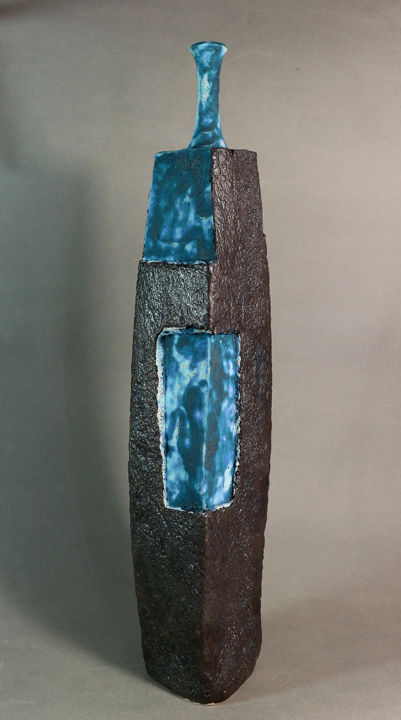 Escultura titulada "Arribes" por Iñaki San, Obra de arte original, Cerámica
