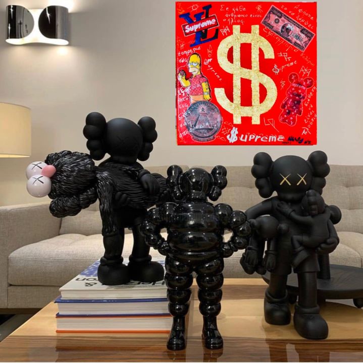 Art'Pej - Kaws Supreme LV One Dollar - Catawiki