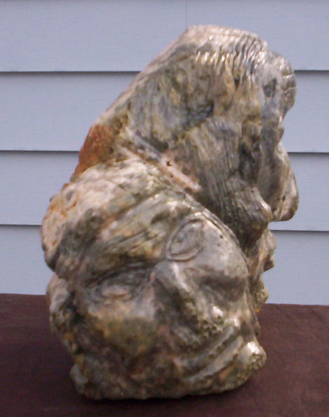 Sculpture titled "The Family" by Indiancarver, Original Artwork, Stone
