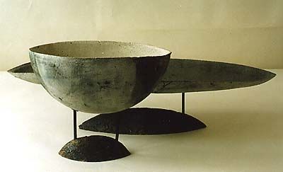 Sculpture intitulée "Pair" par Ineta Greiža, Œuvre d'art originale
