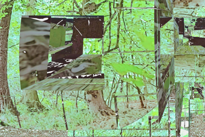 Digitale Künste mit dem Titel "Fractal architectur…" von Infinitelightsight, Original-Kunstwerk, 2D Digital Work