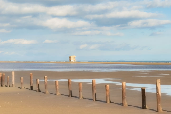 Photography titled "Plage de Mateille,…" by Christian Golay, Original Artwork